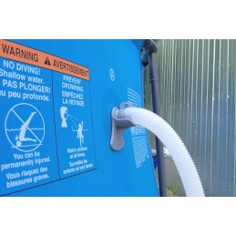 Atraminio vamzdžio laikiklis bestway intex rėmo baseinui 32 mm vamzdžiui