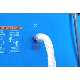 Baseino vamzdžių atrama intex bestway baseino vamzdžiams su 32x38 redukcijos adapteriu