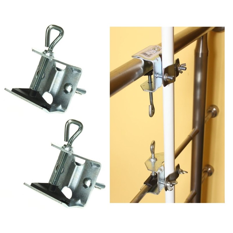 2 laikikliai balkono skėčiui, skersmuo 45 mm