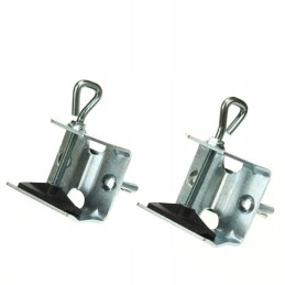 2 laikikliai balkono skėčiui, skersmuo 45 mm