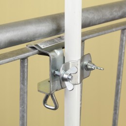 2 laikikliai balkono skėčiui, skersmuo 45 mm