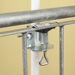 2 laikikliai balkono skėčiui, skersmuo 45 mm