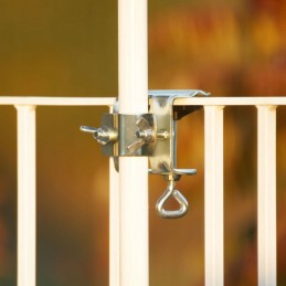 2 laikikliai balkono skėčiui, skersmuo 45 mm