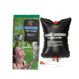 Camping shower 20l solar field
