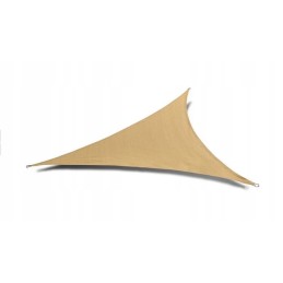 Pavėsinė burė, trikampė 3x3x3 m, geltona