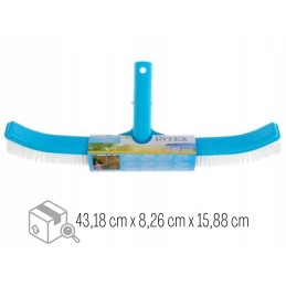 Baseino valymo šepetėlis 406 mm storio intex 29053