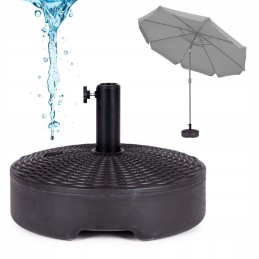 Pagrindas, svertinis sodo skėčio stovas, pripildytas vandens, 22 l