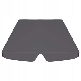 Stogas sodo sūpynėms antracitas 188 168x110 145 cm