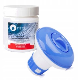 Chloro tablečių rinkinys baseinams, 20g dozatorius