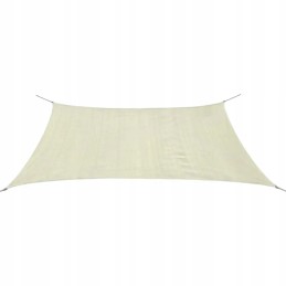 Stačiakampė HDPE sodo burė 2x4 m kreminė