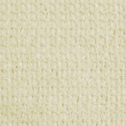 Stačiakampė HDPE sodo burė 2x4 m kreminė