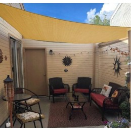 Šešėlinė burė, trikampė 4x4x4 m, pilka