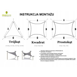 Šešėlinė burė, trikampė 4x4x4 m, pilka