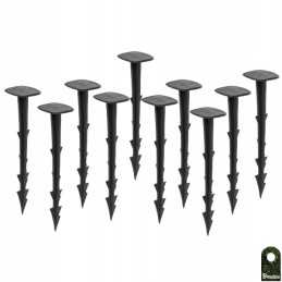 Smeigtukas agrotekstilei, neaustiniams audiniams tvirtinti, 12 cm, 20 vnt