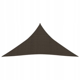 Apsauginė nuo saulės burė 160 g m2 ruda 3x4x4 m HDPE