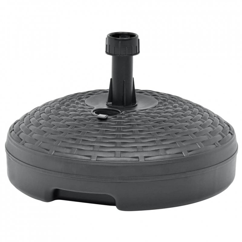 Lietussarga pamatne, pildīta ar ūdeni/smiltīm, 20l, antracīts