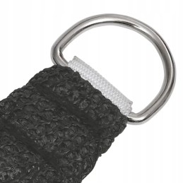 Sodo burė nuo saulės, terasos markizės, antracito, 3x4x5 m, HDPE