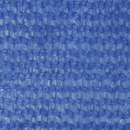 HDPE atspalvio burė, mėlyna, 2,5x4m, nerūdijančio plieno tvirtinimo detalės