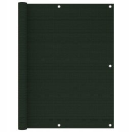 Balkono ekranas tamsiai žalias 120x300 cm HDPE