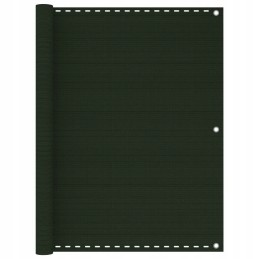 Balkono ekranas tamsiai žalias 120x300 cm HDPE