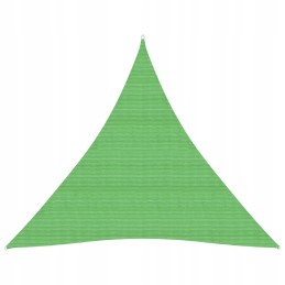 Vidaxl saulės burė 160 g m2 šviesiai žalia 4 5x4 5x4 5 m