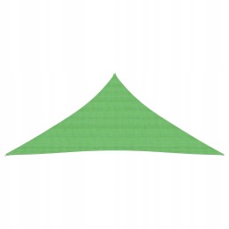 Vidaxl saulės burė 160 g m2 šviesiai žalia 4 5x4 5x4 5 m