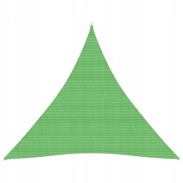 Vidaxl saulės burė 160 g m2 šviesiai žalia 4 5x4 5x4 5 m