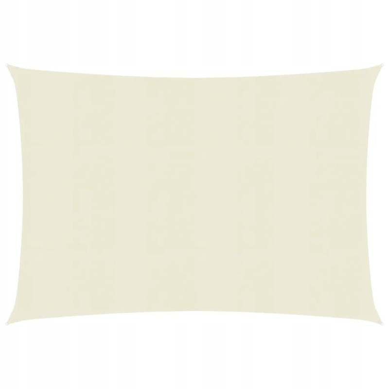 Šešėlių burė, 160 g/m², kreminė, 2,5x3 m, HDPE