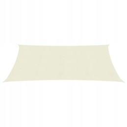 Šešėlių burė, 160 g/m², kreminė, 2,5x3 m, HDPE