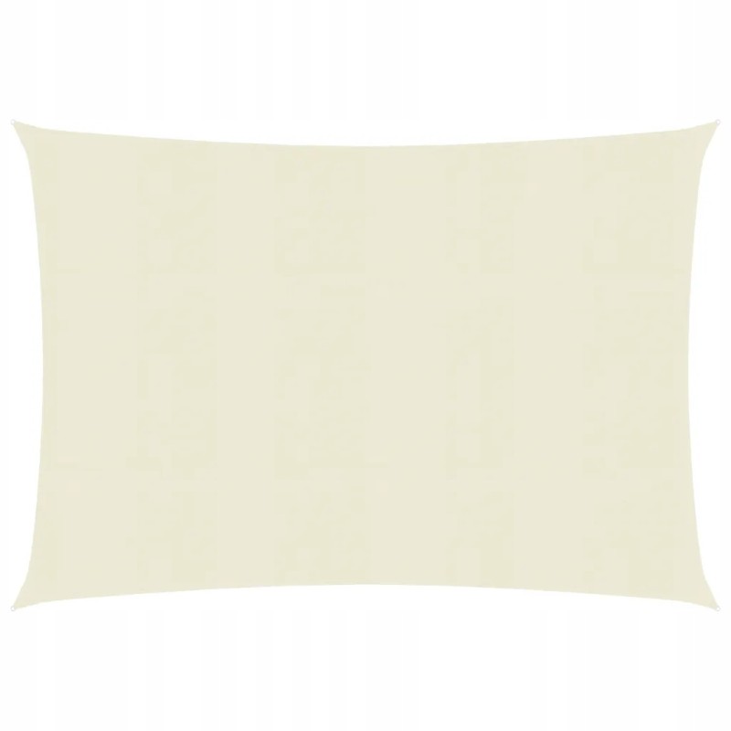 Šešėlių burė, 160 g/m², kreminė, 2,5x3 m, HDPE