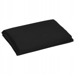 Sodo skėčio pakaitinis užvalkalas, juodas, 300 cm