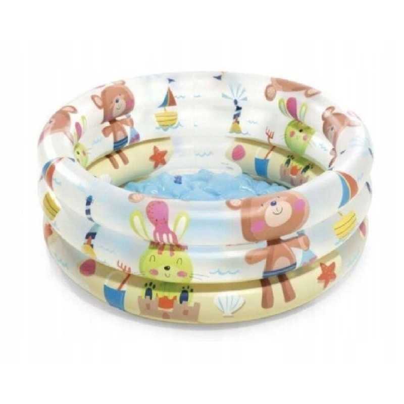 Pripučiamas sodo baseinas, intex baseinas, minkštas dugnas