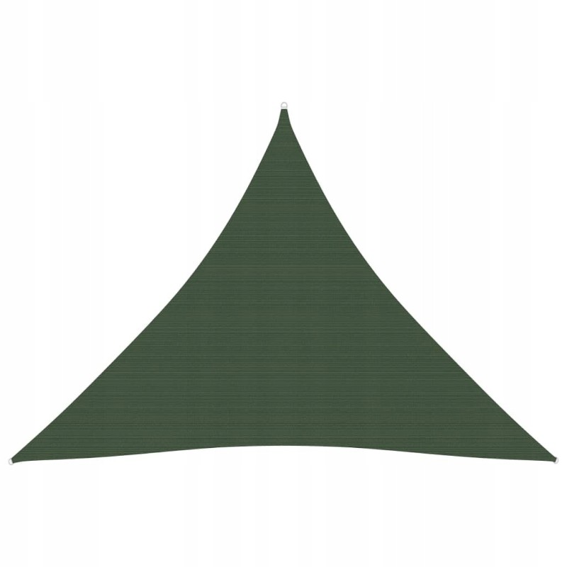 Šešėlių burė 160g/m² tamsiai žalia 4x4x4m HDPE