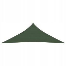 Šešėlių burė 160g/m² tamsiai žalia 4x4x4m HDPE