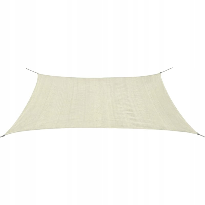 HDPE stačiakampė sodo burė 2x4m kreminė