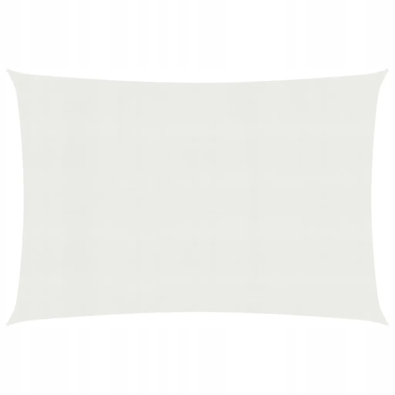 Šešėlių burė, 160 g/m², balta, 2,5x4 m, HDPE