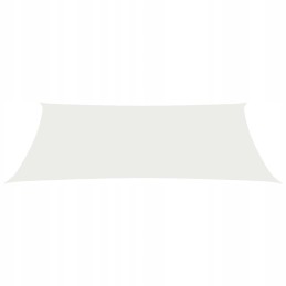 Šešėlių burė, 160 g/m², balta, 2,5x4 m, HDPE