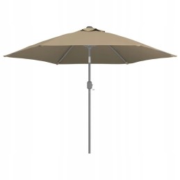 Pakaitinis užvalkalas taupe sodo skėčiui, 6 briaunos, 300 cm