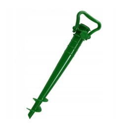 Didelis sodo paplūdimio skėtis, 180 cm, grąžtas