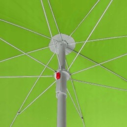 Didelis sodo paplūdimio skėtis, 180 cm, grąžtas