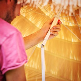 Havajietiškas pakreipiamas sodo skėtis, skersmuo 160cm