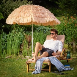 Havajietiškas pakreipiamas sodo skėtis, skersmuo 160cm