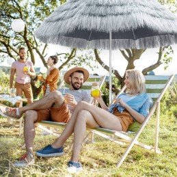 Havajietiškas pakreipiamas sodo skėtis, skersmuo 160cm