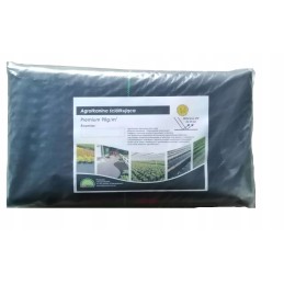 Žemės ūkio mulčiavimo audinys 1,6m x 10m pp 90g/m2 juodas - paruoštas