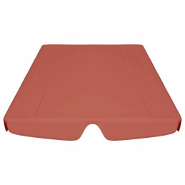 Sūpynių stogelis, terakotos, 188x150x18 cm