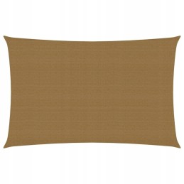 Šešėlių burė 160g/m² taupe 2x4m HDPE