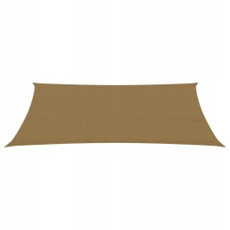 Šešėlių burė 160g/m² taupe 2x4m HDPE