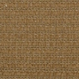 Šešėlių burė 160g/m² taupe 2x4m HDPE