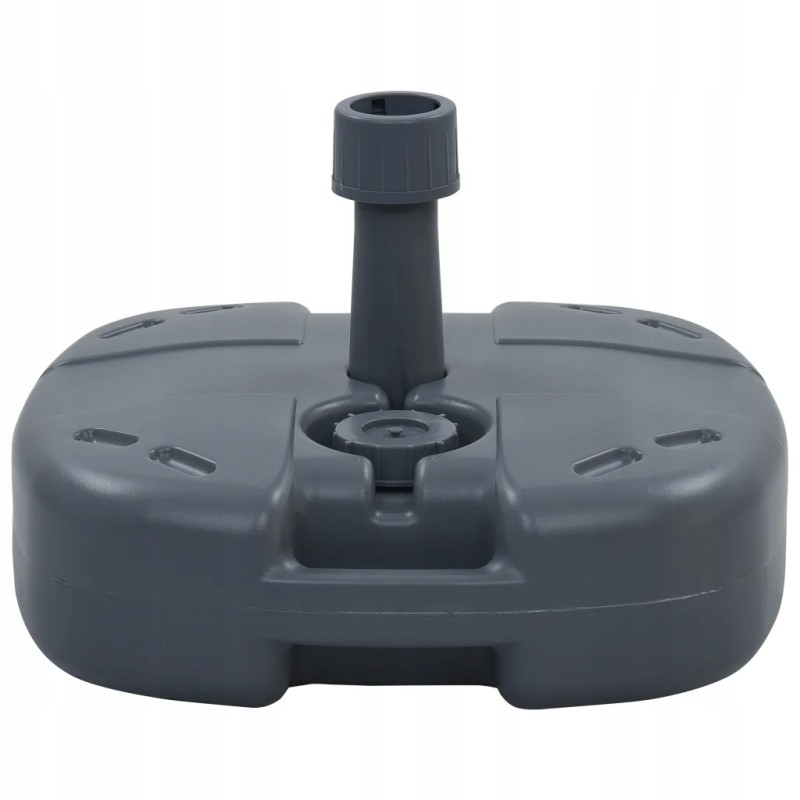 Skėčio pagrindas, pilkas, pripildytas smėlio/vandens