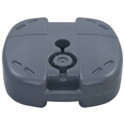 Skėčio pagrindas, pilkas, pripildytas smėlio/vandens